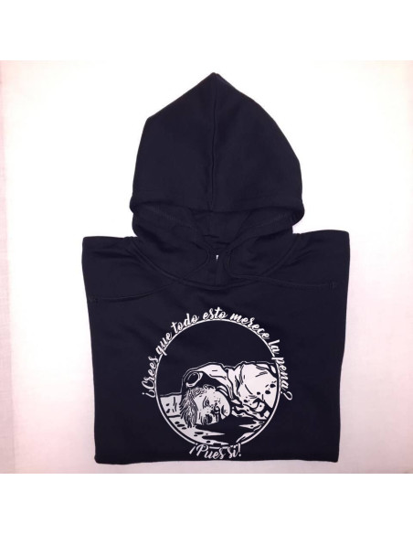 Sudadera Capucha “Merece la pena”