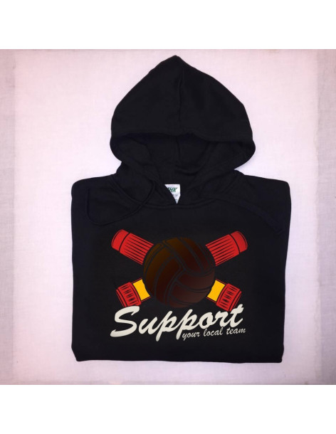 Sudadera Capucha "Support" Chico