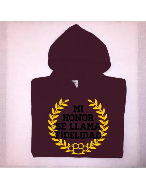 Sudadera Capucha “Mi Honor" Chico
