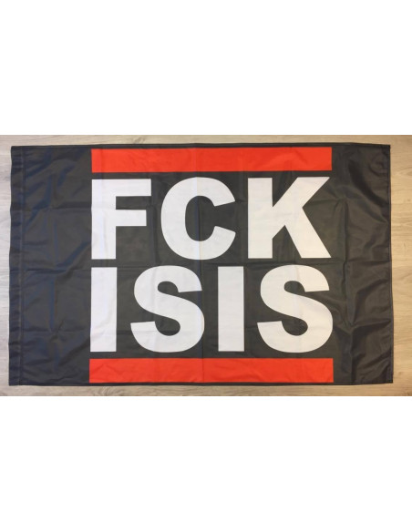 Bandera "FCK ISIS"