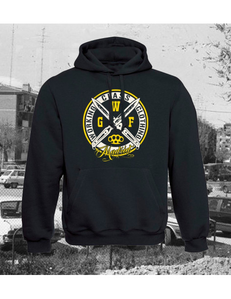 White Guetto Sudadera Capucha "Working Class"