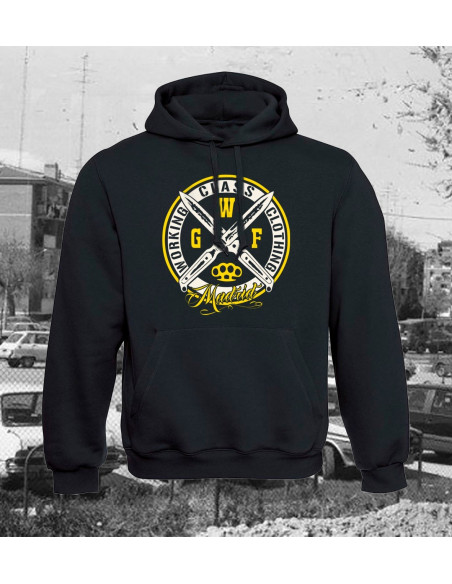 White Guetto Sudadera Capucha "Working Class"