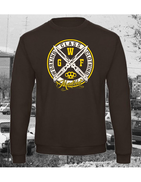White Guetto Sudadera "Working Class"