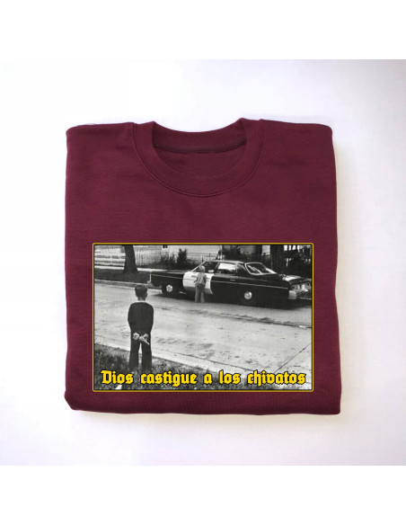 Sudadera Sin Capucha “Pyro & Football"udadera Sin Capucha "Anti-Chivatos"