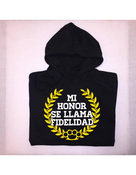 Sudadera Capucha “Mi Honor" Chico