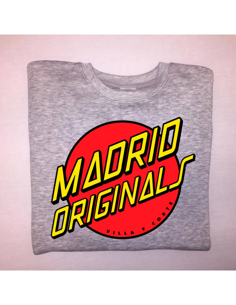 Sudadera Sin Capucha "Madrid Originals - Villa y Corte