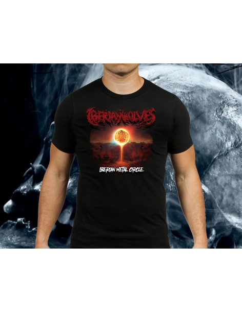 Iberian Wolves Camiseta "Metal Circle" Chico