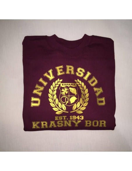 Sudadera Sin Capucha “Universidad Krasny Bor”