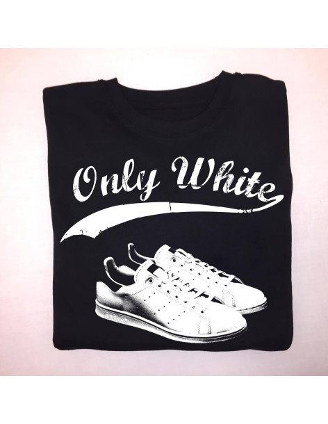 Sudadera Sin Capucha "Only White"