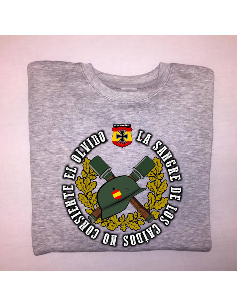 Sudadera Sin Capucha "Division Azul Homenaje 1"