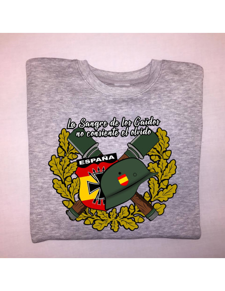 Sudadera Sin Capucha "Division Azul Homenaje 1"