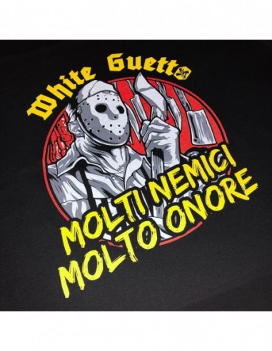 White Guetto Sudadera  "Molti Nemici" Sisebuto Division