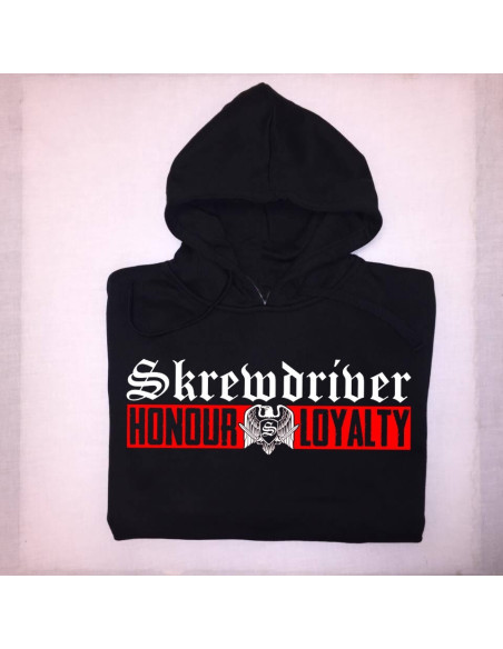 Sudadera Capucha "Skrewdriver” Chico