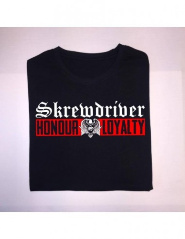 Camiseta "Skrewdriver” Chico