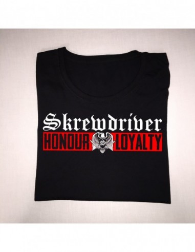 Camiseta "Skrewdriver” Chica