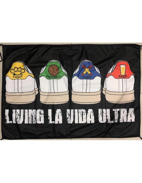 Bandera "Living la Vida Ultra"