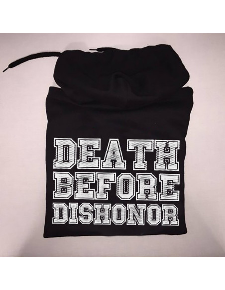 Sudadera Capucha "Death Before Dishonor”