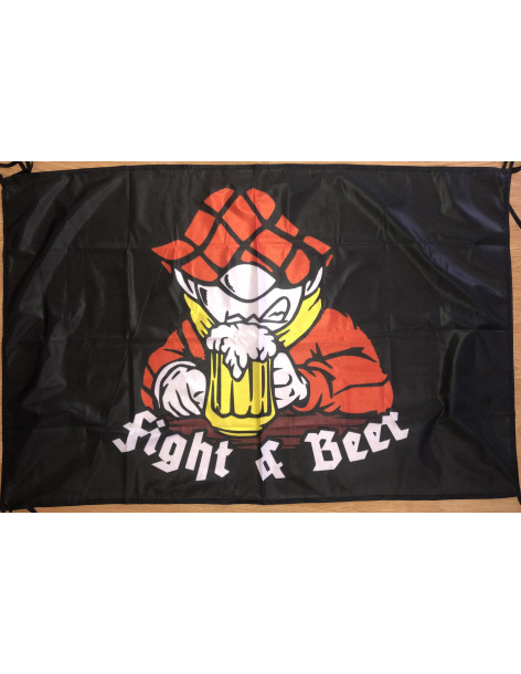 Bandera "Fight & Beer"