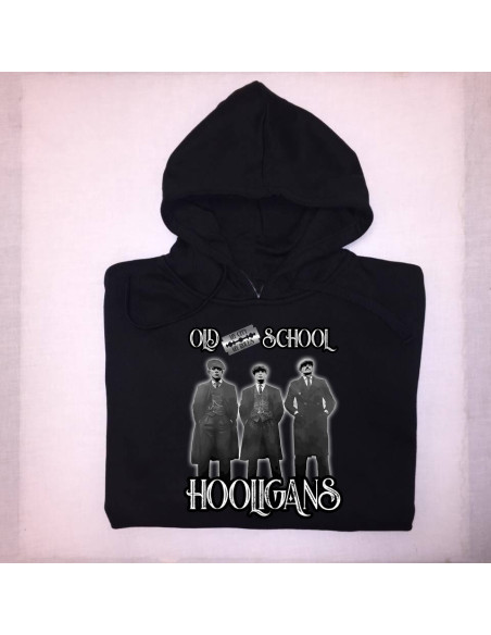 Sudadera Capucha "Old School Hooligans - Peaky Blinders" Chico