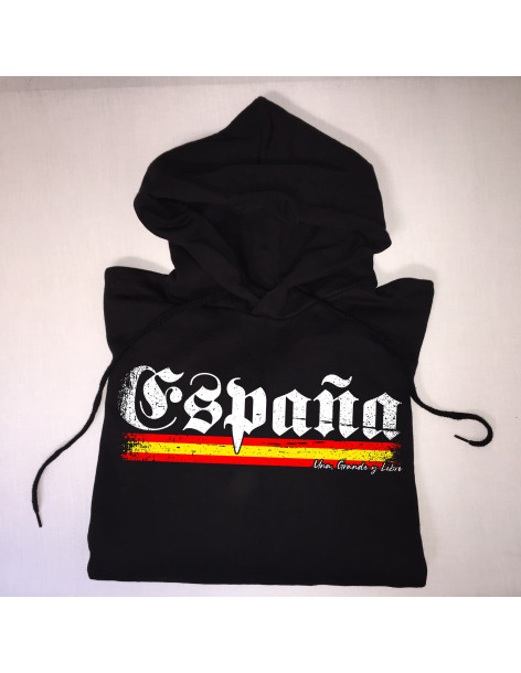 Sudadera "España. Una, Grande y Libre” Capucha Chico