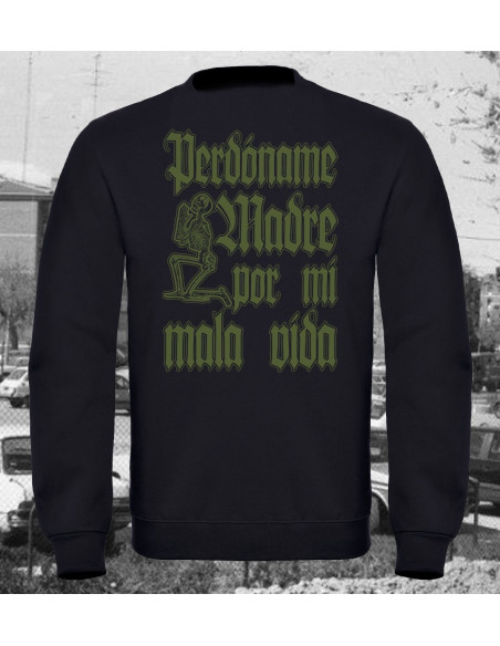 White Guetto Sudadera "Perdóname madre"