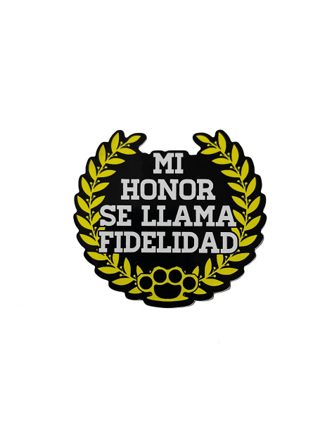Pack 10 pegatinas "Mi Honor"