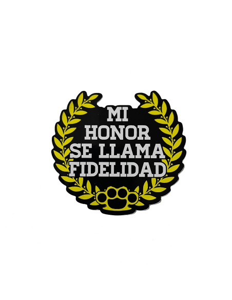 Pack 10 pegatinas "Mi Honor"