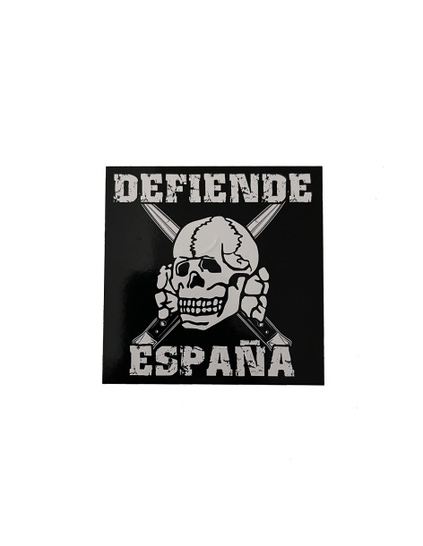 Pegatinas "Defiende España Calavera"