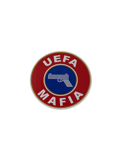 Pegatinas "Uefa Mafia"