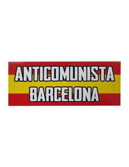 Pegatinas 20 uds. "Anticomunista" *PERSONALIZABLE*