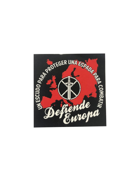 Stickers "Defiende Europa"
