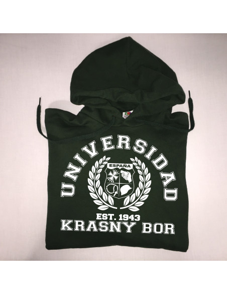Sudadera Capucha “Universidad Krasny Bor” Chico
