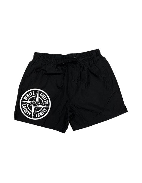 Swimsuit "White Guetto Loyalty"