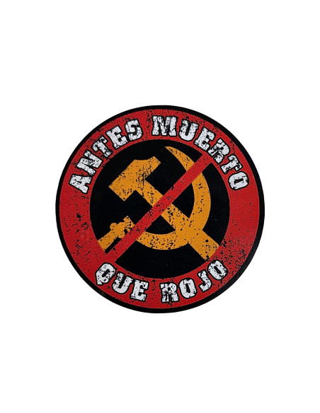 Pegatinas "Antes muerto"