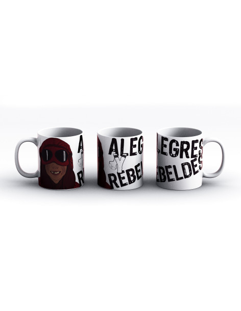 Taza "Alegres y Rebeldes"