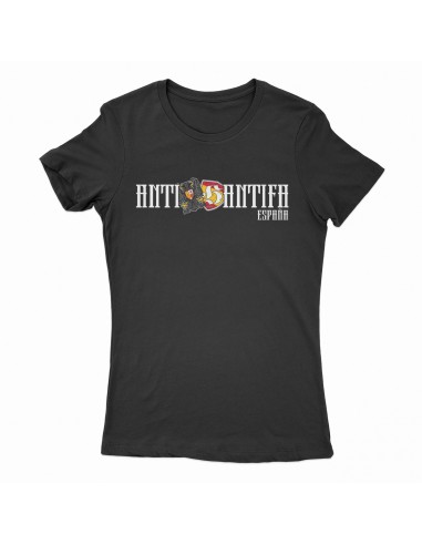 Camiseta "ANTIANTIFA” Chica