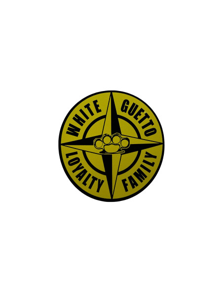 Stickers "White Guetto Loyalty"
