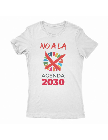 T-Shirt "No a la Agenda 2030" Girl
