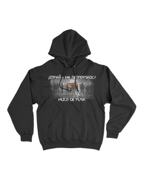 Sudadera capucha "España ha despertado” Chico