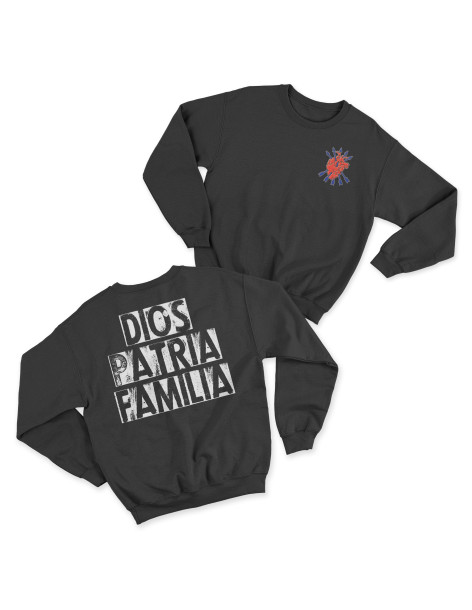 Sudadera "DIOS, PATRIA Y FAMILIA"