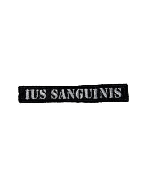Parche "IUS SANGUINIS"