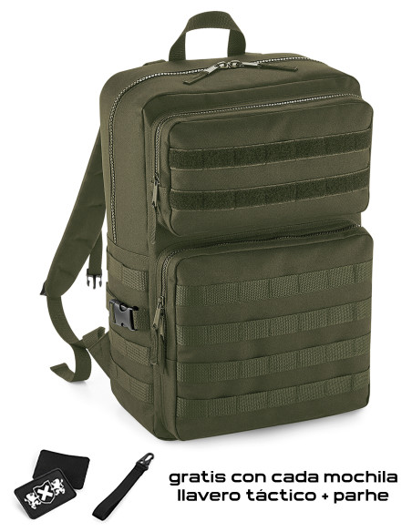 Mochila Táctica MOLLE 25L.
