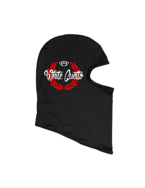 Balaclava Premium "White Guetto Laurel"