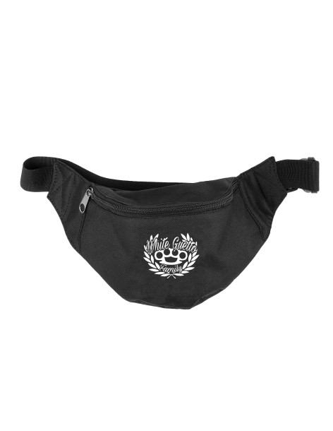 White Guetto Fanny pack "Family"