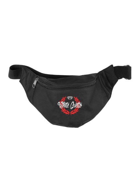 White Guetto Fanny pack "Laurel"
