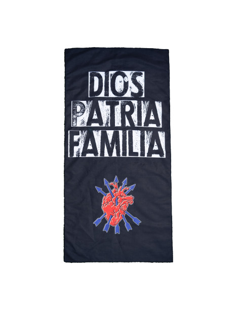 Toalla  "Dios - Patria - Familia"