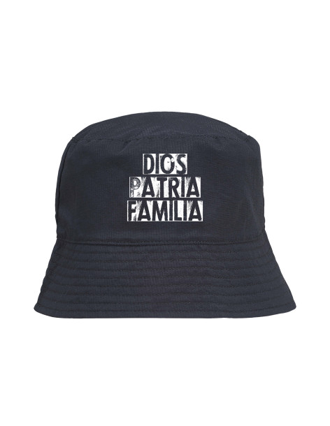 Bucket Hat "Dios Patria Familia"