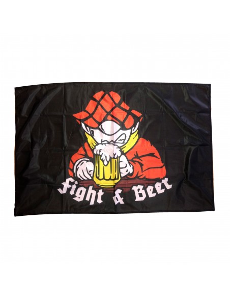 Bandera "Fight & Beer"