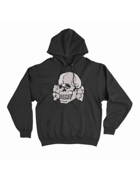 Embroidered Hoodie "Totenkopf"