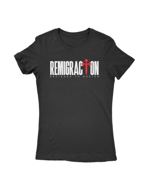 Camiseta "Remigración" Chica